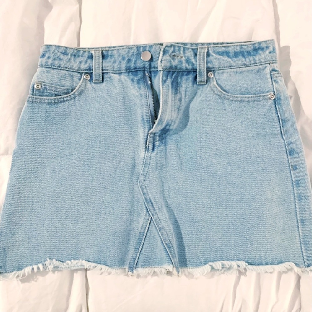 Denim Mini skirt